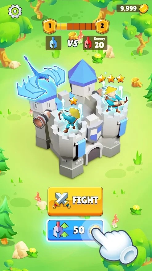 自动成长城堡塔防-插图2