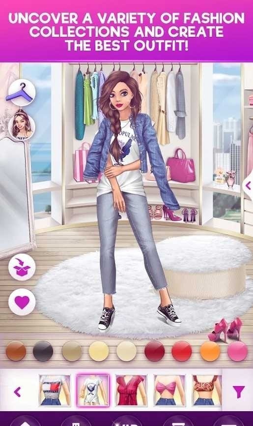 人气女士时尚竞技场游戏-插图1