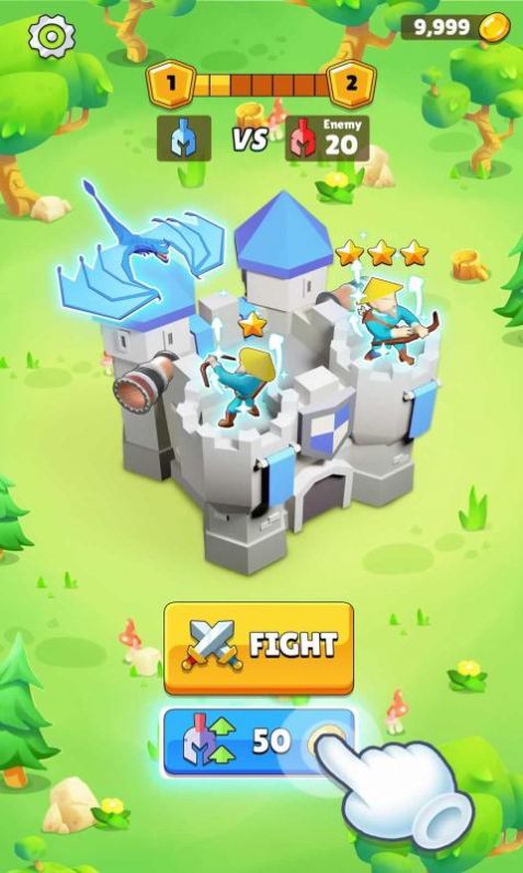 自动竞技城堡塔防-插图2