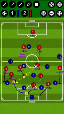 足球战术板模拟器-插图2 足球战术板模拟器-插图2