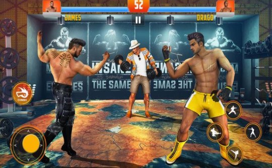 真正的健身房格斗明星游戏-插图1