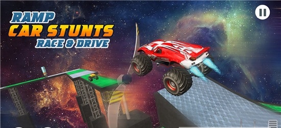 怪物卡车斜坡特技-插图1