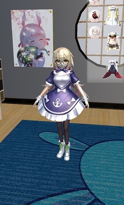 樱花学校恋爱换装游戏-插图2