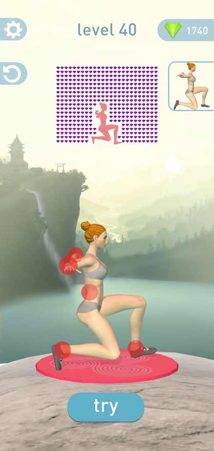 瑜伽少女3d游戏-插图1