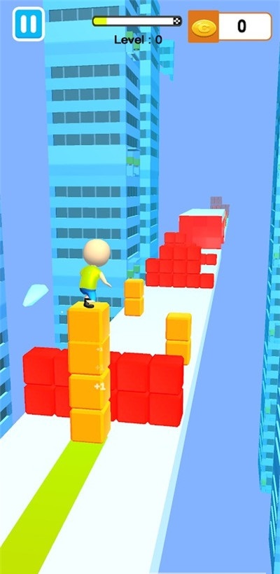 果冻块冲浪3D-插图1