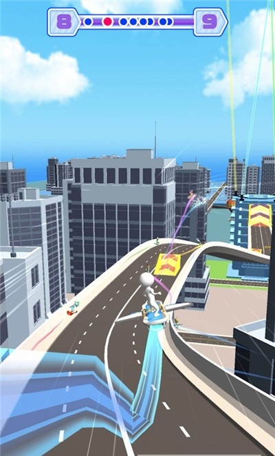 磁悬滑板街头冲浪-插图1