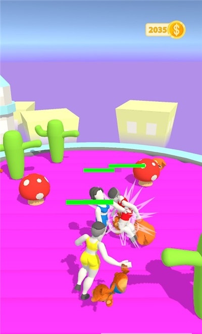 毛绒摔跤大乱斗-插图2