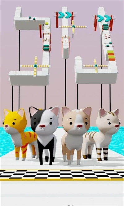猫咪障碍赛3D-插图1 猫咪障碍赛3D-插图1