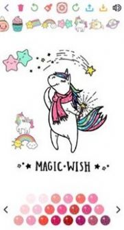 卡哇伊闪光着色游戏-插图2