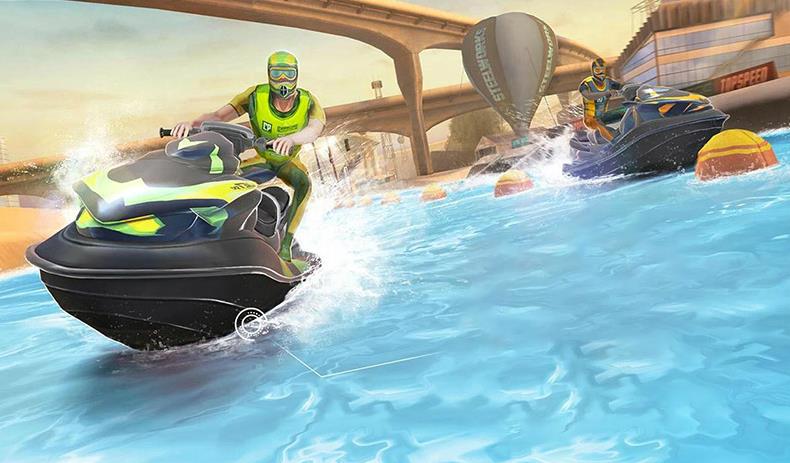 模拟水上特技摩托-插图1