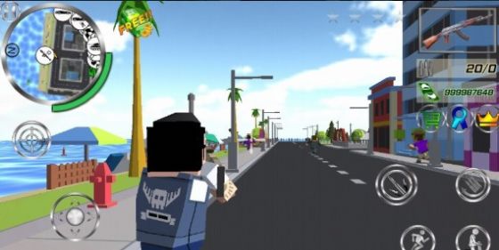 方块人犯罪啦游戏-插图2