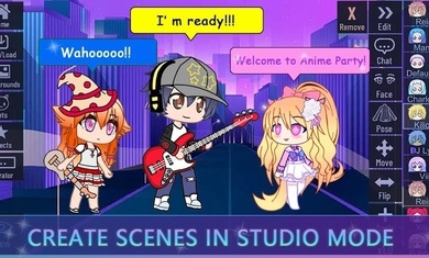 加查动漫派对游戏-插图1