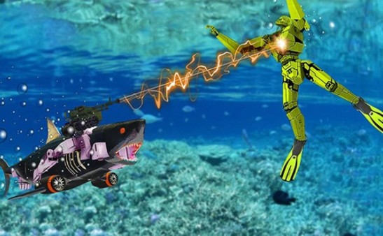 机械鲨拼装射击游戏-插图2