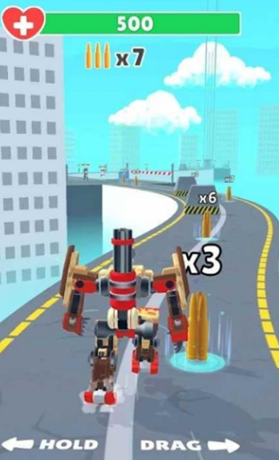 机器人跑酷射击游戏-插图2