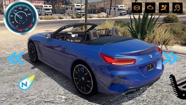 城市驾驶宝马Z4停车专家游戏-插图2