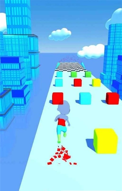 跑步填色-插图1 跑步填色-插图1