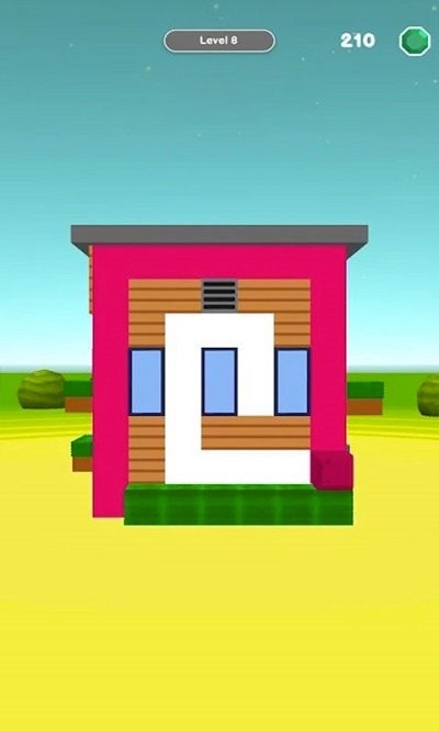 网红屋子粉刷游戏-插图1