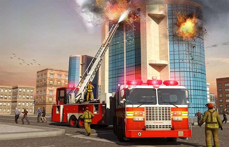 模拟驾驶消防车游戏-插图2 模拟驾驶消防车游戏-插图2