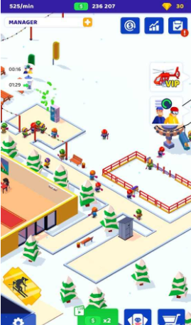 滑雪场老板游戏-插图1