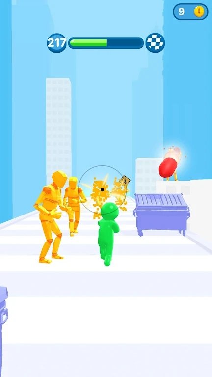 跑步者射手3D-插图2 跑步者射手3D-插图2