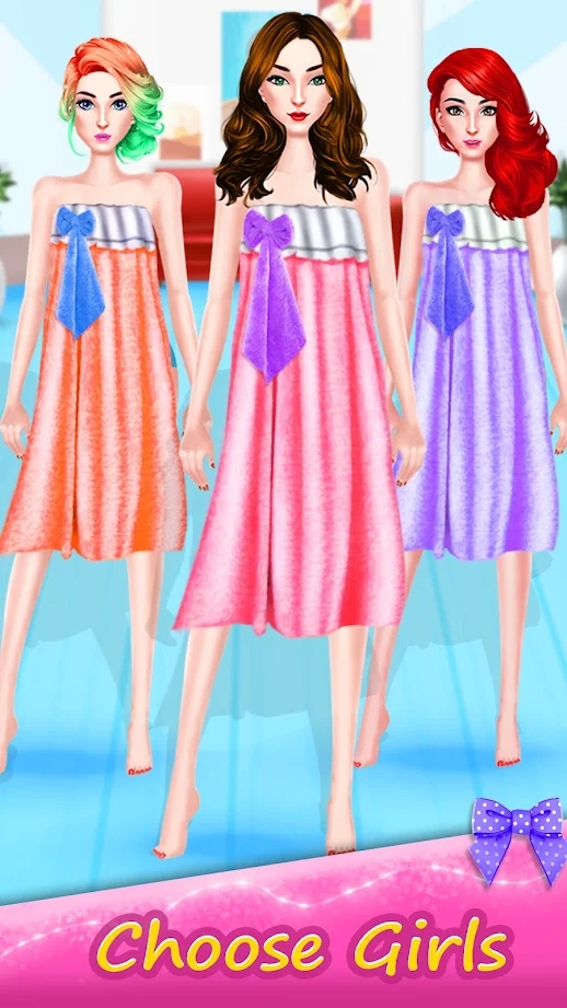 时尚美容院化妆游戏-插图1