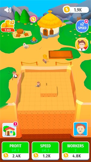 闲置挖掘机3D-插图1 闲置挖掘机3D-插图1