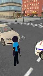 火柴人绳索英雄黑豹警官游戏-插图2