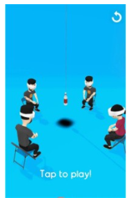 蒙眼躲瓶子挑战游戏-插图2 蒙眼躲瓶子挑战游戏-插图2