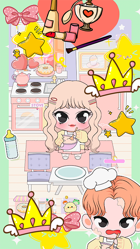 樱花校园迷你装扮-插图1