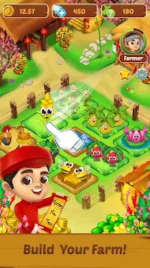 闲置农场收割机游戏-插图2