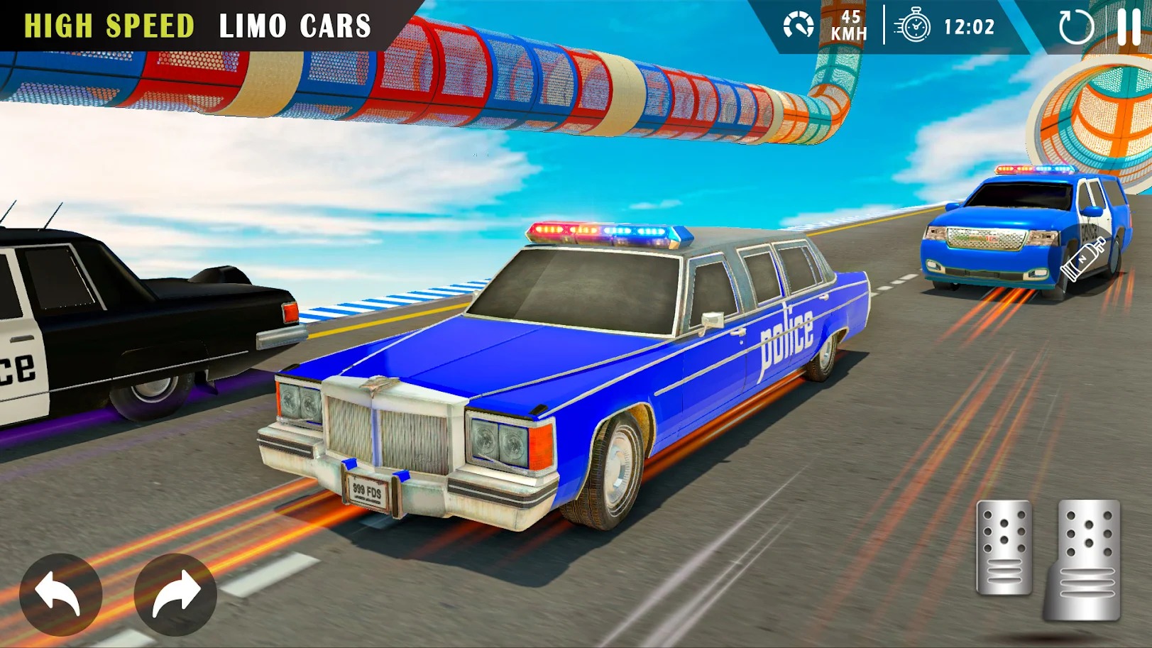 超长豪华警车赛车-插图1