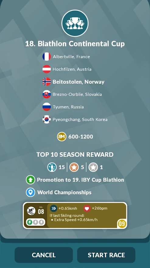 Biathlon Manager 2022游戏-插图2