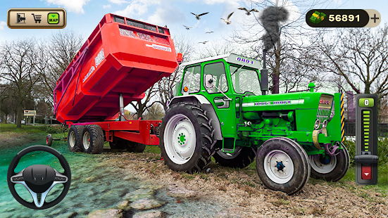 越野拖拉机运输-插图1