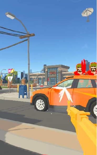 警车扫射游戏-插图2