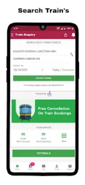 印度铁路信息查询app-插图1