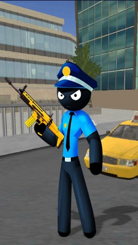 警官火柴人游戏-插图1