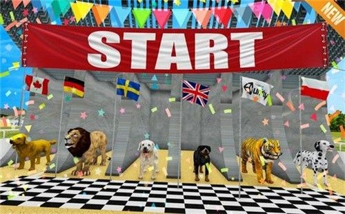 狮子赛跑3D-插图1 狮子赛跑3D-插图1