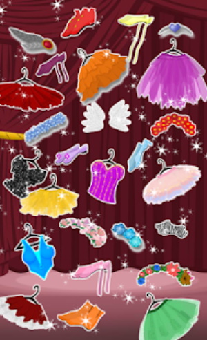 装扮芭蕾舞演员娃娃游戏-插图1