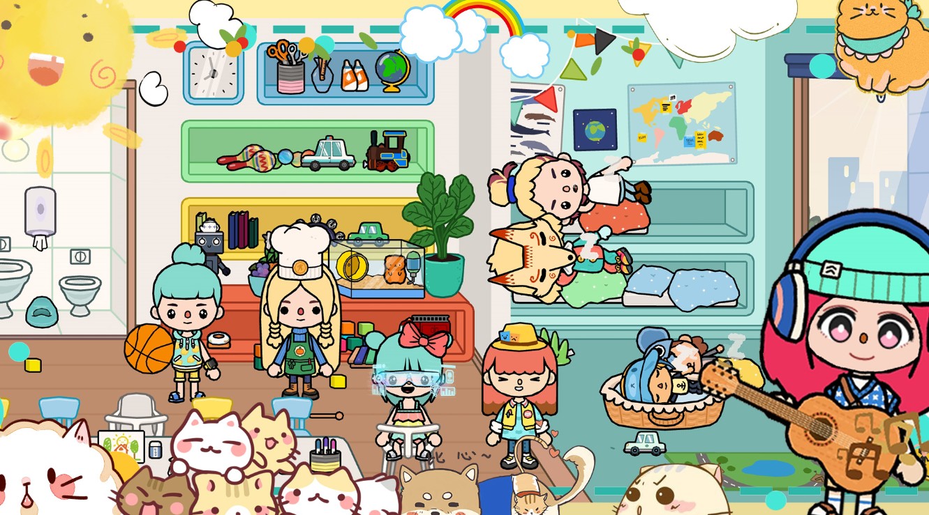 樱花城堡之欢乐校园小镇游戏-插图2