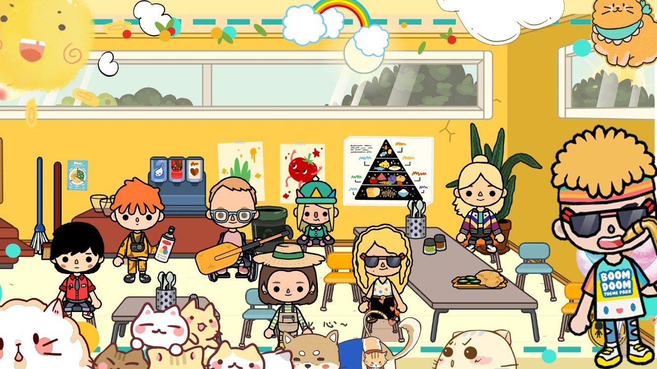 樱花城堡校园小镇-插图2