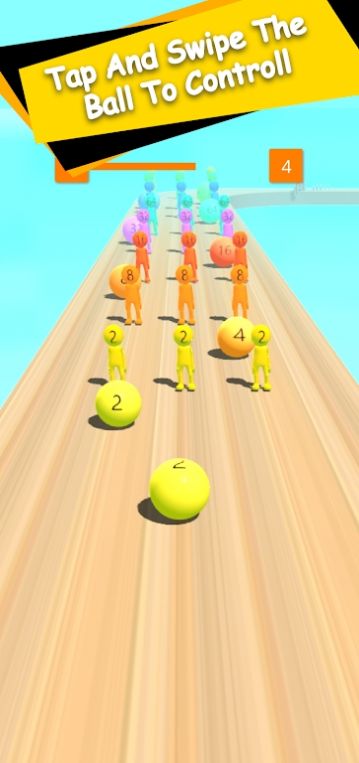 合并网球2048游戏-插图1 合并网球2048游戏-插图1