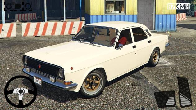 俄罗斯漂移驾驶GAZ24-插图1