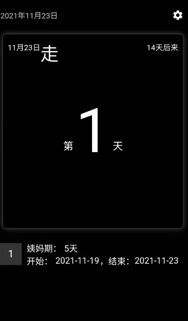 姨妈宝经期记录-插图1