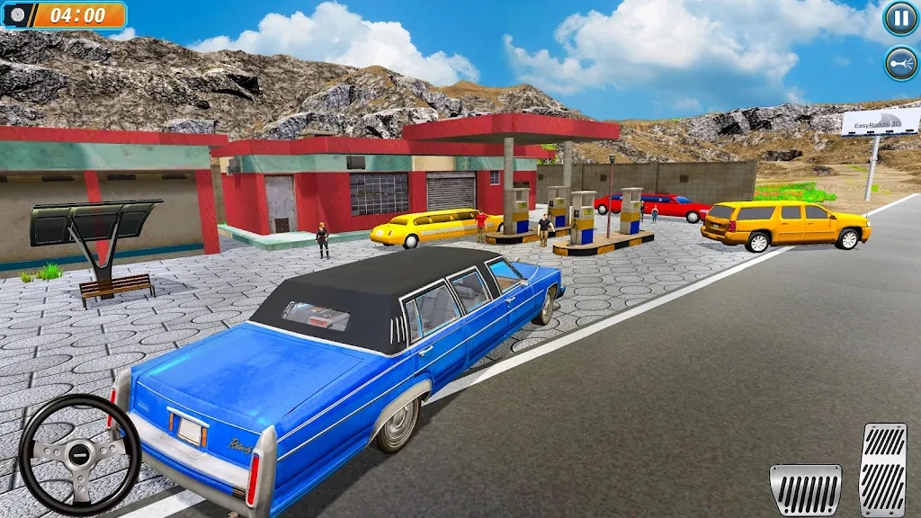上坡豪华轿车越野司机游戏-插图2