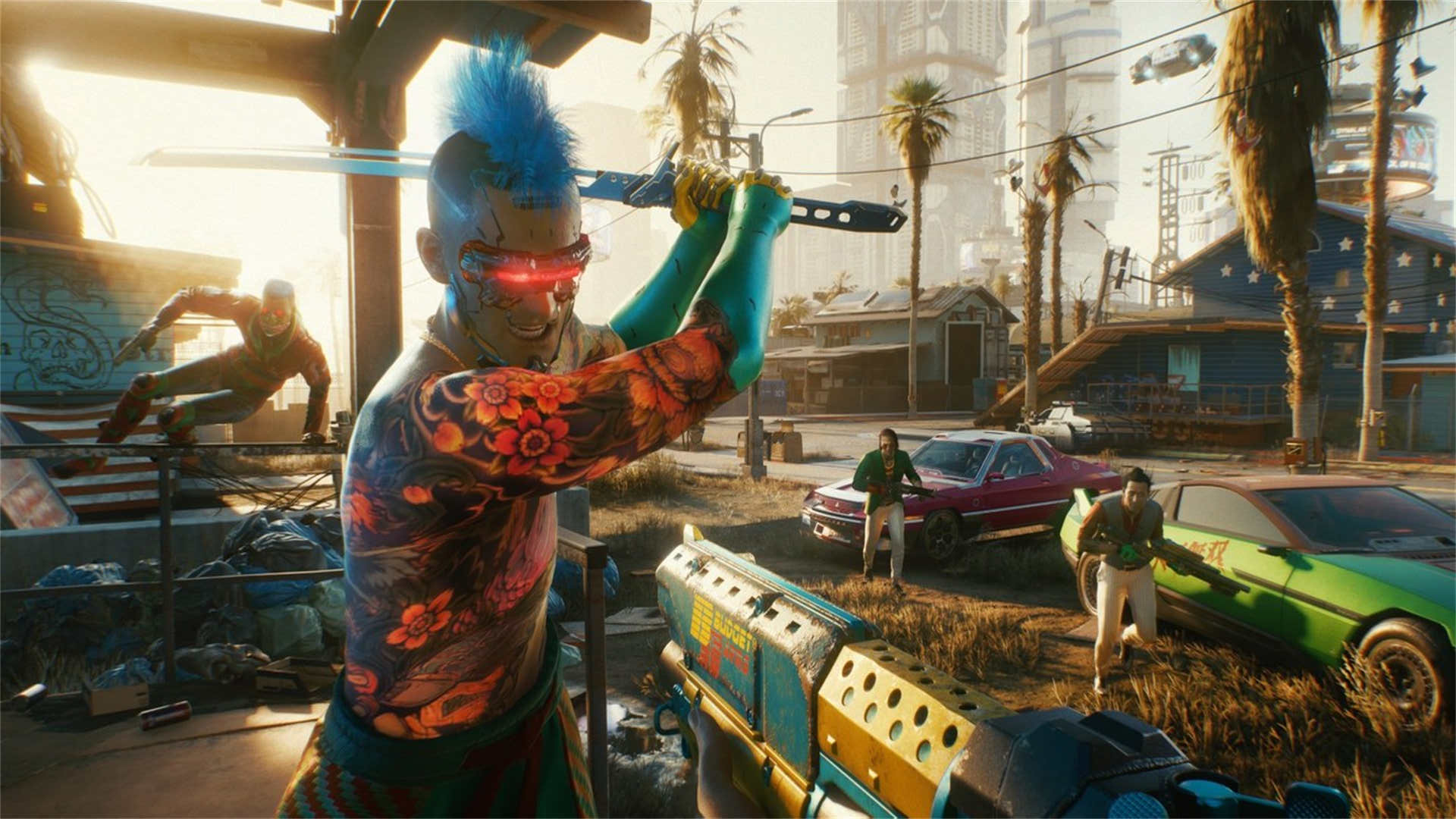 赛博朋克城市求生-插图1