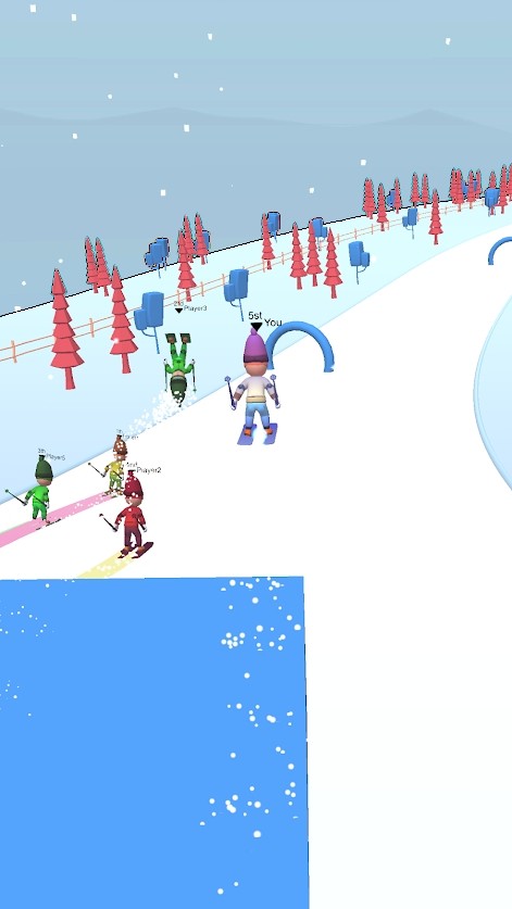Skier hill 3d游戏-插图1 Skier hill 3d游戏-插图1