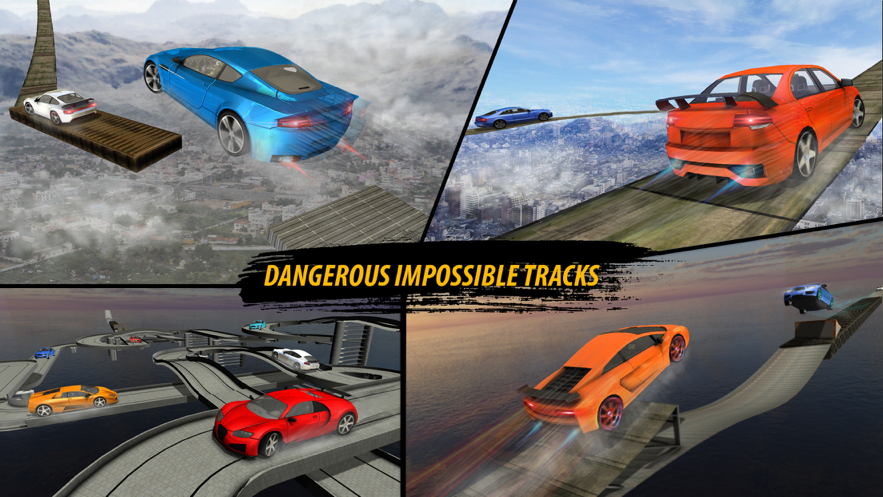Sky Track Ultimate Car Stunt Race游戏-插图1