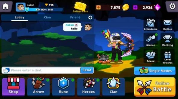 弓箭手成长游戏-插图1