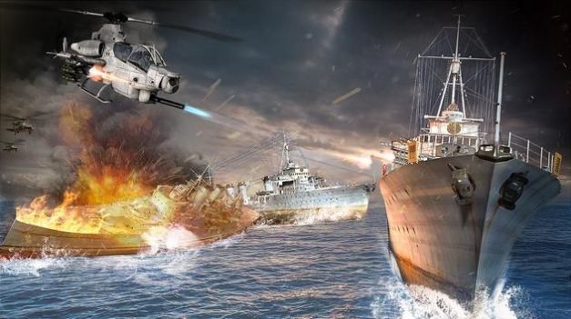 武装猎鹰直升机3D战场游戏-插图2