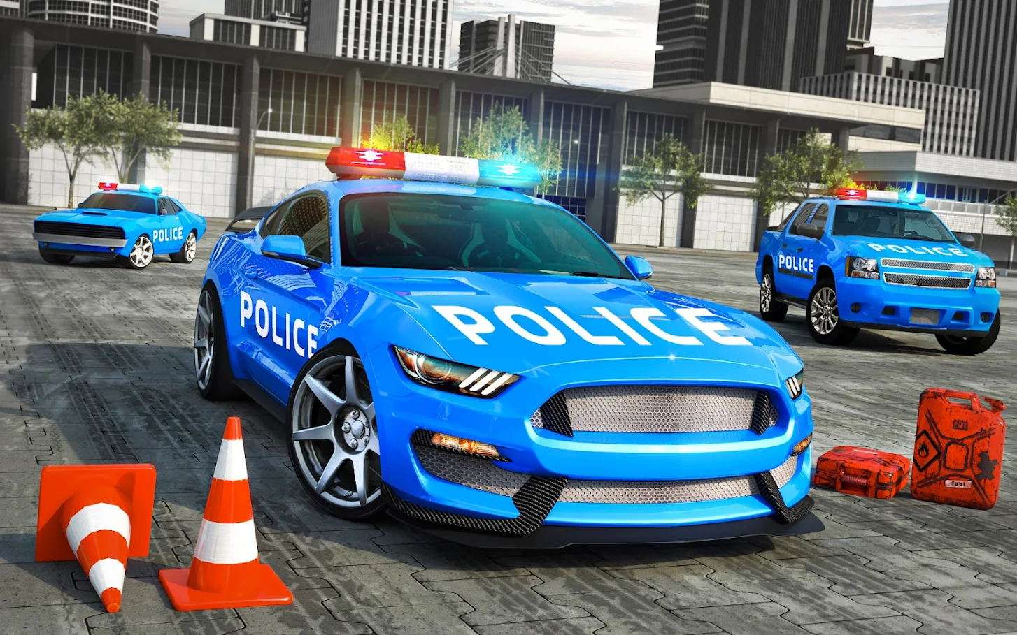 Police Car Driving School游戏-插图1